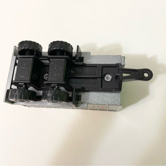 Majorette Chevrolet Corvette Black Fliegl ASW Trailer Diecast Cars - Picture 15 of 15